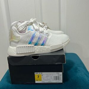 adidas NMD_R1 White Iridescent FY1263